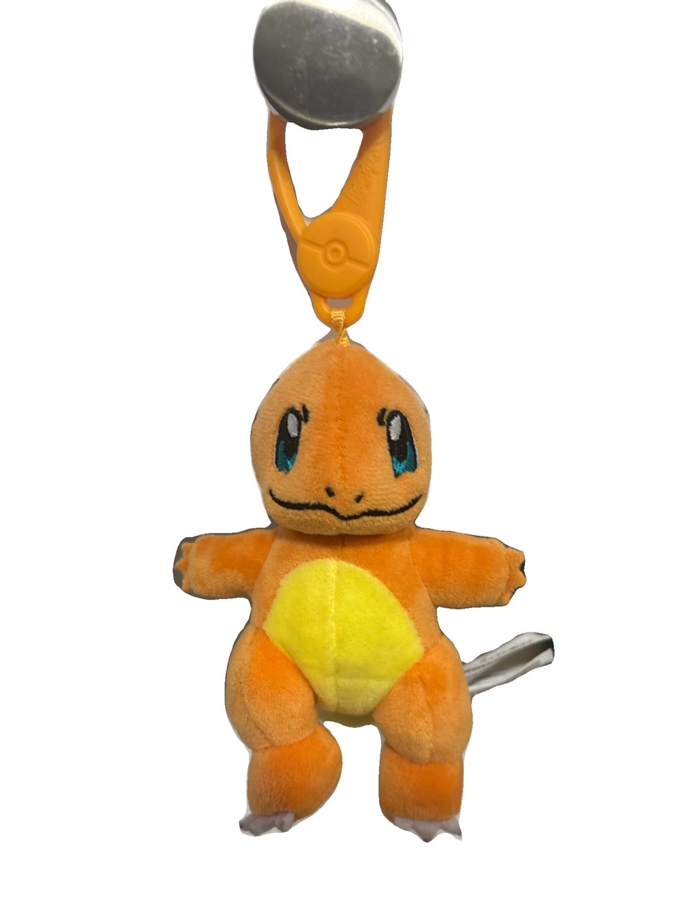 Pokemon Orange Yellow Charmander Plush Key Clip